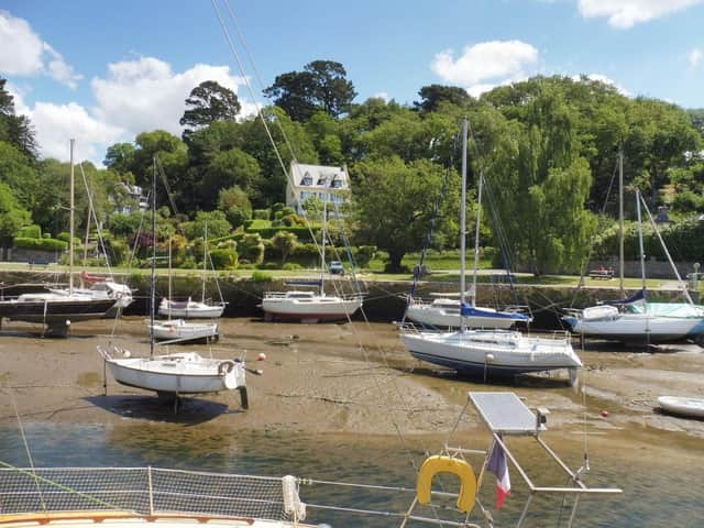 The harbour at Pont-Aven.