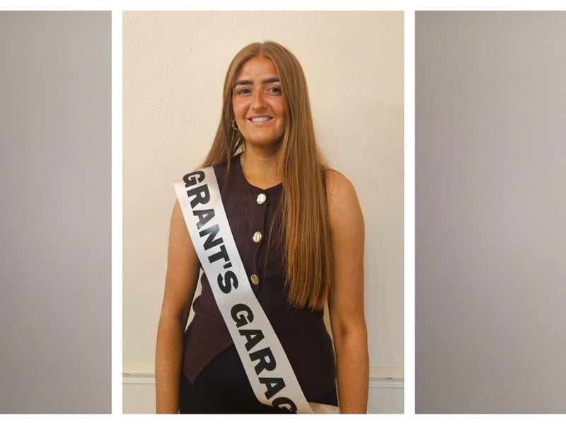 Clonmany Festival Queen finalists. Megan McGonigle - Grant's Garage