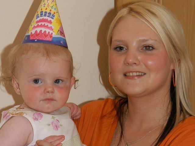 Parties and celebrations in Derry back in July 2005: Leah McGavigan.