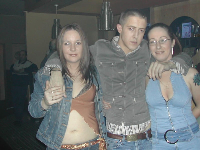 A night out at Pepes back in February 2003.