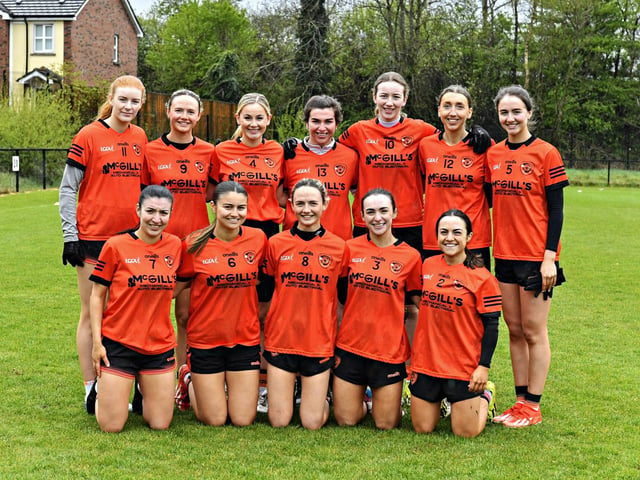 Lavey took part in the inaugural Charlene Griffiths Memorial 7s tournament held at Pairc Bhrid. Photo: George Sweeney