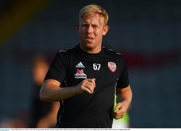 Former Brandywell favourite Nicky Low is a fan of Adam Frizzell who's expected to arrive in Derry this week.