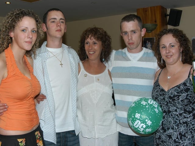 Parties and celebrations in Derry in July 2005.