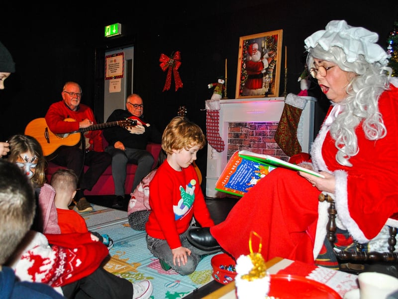 'Twas the week before Christmas' in Studio 2 in Derry with the Grinch, Santa, Mrs Claus, Cindy Lou Who, the elves and a Christmas Fairy.