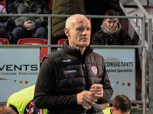 Paul Hegarty, Derry City’s assistant manager. Photograph: George Sweeney