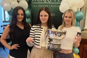 Sisters Lauren Doherty (19), Alannah Doherty (13) and Sarah Doherty (15). Lauren won 2nd place in the Popular Song over 16yrs and 3rd place in the John McCabe cup for Musical Theatre over 16yrs and is through to the Fr McDaid Cup. Alannah won 1st place in the Annie Morgan Cup for Girls Solo 13-14yrs and 3rd place in the Girls & Boys Irish Song and is through to the Rose O’Doherty competition.  Sarah won 2nd place in the 14-16yrs Popular Song competition and is through to the Rose O’Doherty competition. The girls attend the McGlinchey School of Music, St Cecilia’s College and Queen’s University, Belfast.