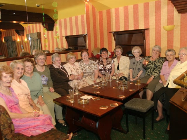 Party celebrations back in April 2004.