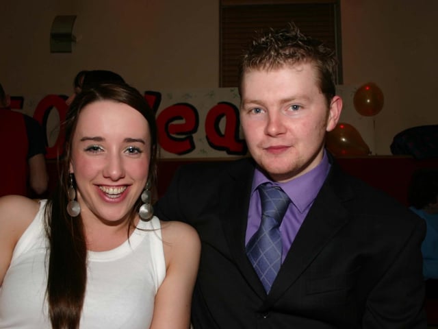 Laurence and girlfriend Adele enjoying the party. 5090dd : McClenagan.