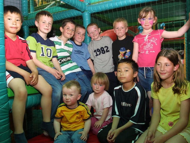 Gavin Boyle's 8th birthday at Bananas.