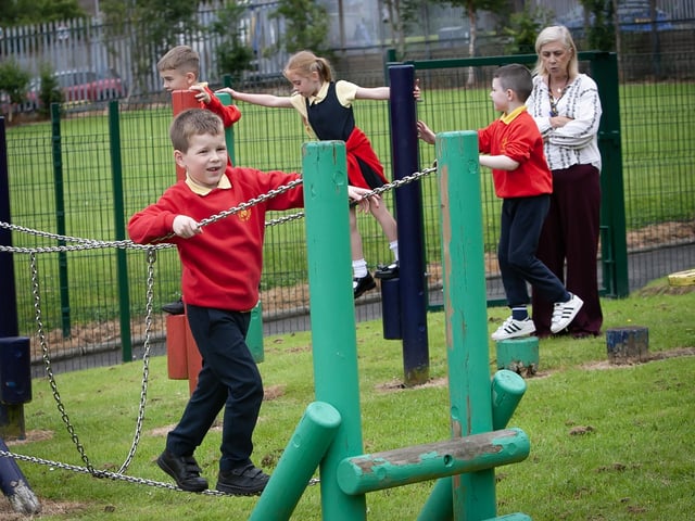 Steelstown Primary School End of Year Fun Day 2025.