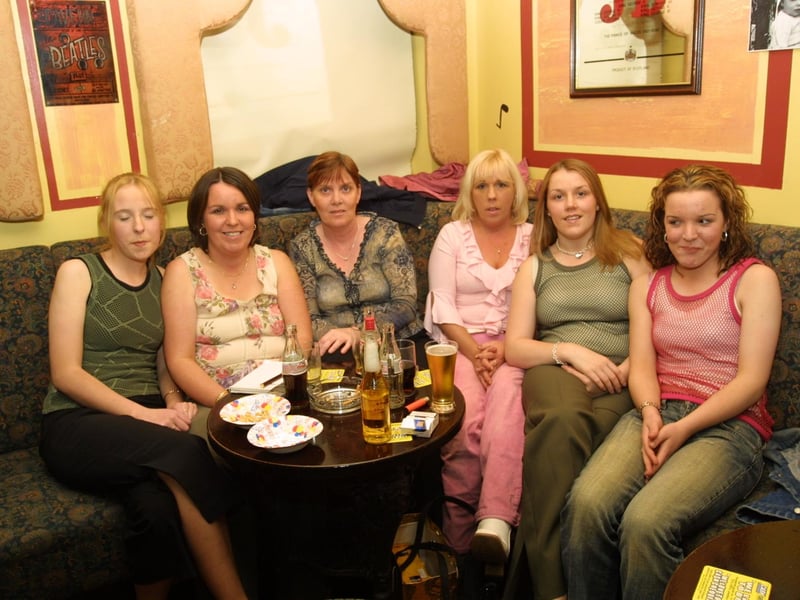 Shauna McClean, Martina McClean, Maureen McCallion, Jacqueline McClintock and Julie McClean.