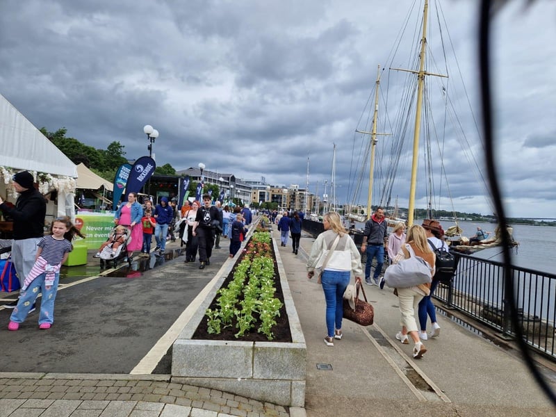 Scenes from the Foyle Maritime Festival on Friday afternoon.