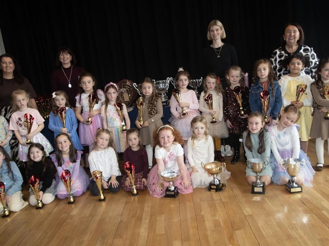 Primary 2 prizewinners at the Foyle School of Speech and Drama Annual Charity Event in aid of the Foyle Hospice, held at the Millennium Forum on Saturday. (Photos: Jim McCafferty Photography)