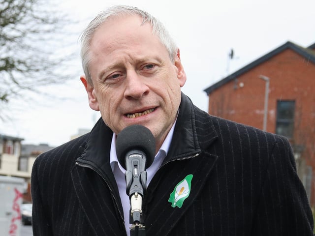 Sean Scott, Vice President Republican Sinn Féin, Galway speaking at The Seán Keenan Annual Commemoration. (Photo - Deirdre Heaney, nwpresspics)