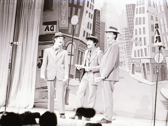 St Columb's College Musical Guys Dolls, from 1984.