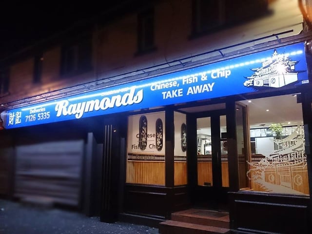 Raymond's on Messines Terrace received 4.1* out of 5 with 177 reviews. One reviewer said: "I love this Chinese especially the rice and curry are my favourites, egg omelettes taste very authentic ! So nice. Will come back again! I recommend this Chinese take away. It is worth to try !"