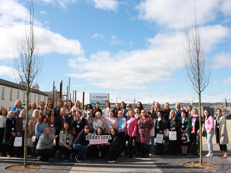 A group photo of all those in attendance.