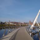 Derry's Peace Bridge.