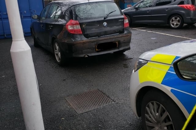 On Friday morning, the Matlock Safer Neighbourhood Team seized a vehicle after its driver was caught without a licence or insurance.