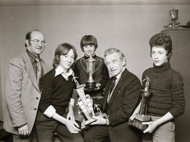 Athletic FC annual prize giving at St Mary's Youth Club, and St Eugene's Parish League pool and football competition winners.