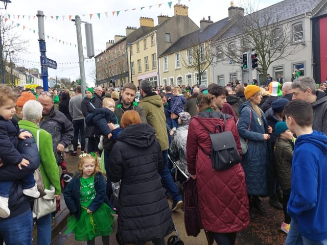 St Patrick's Day in Moville March 17, 2023.