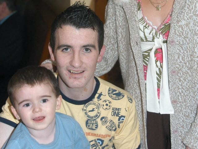 Parties and celebrations in February 2005: Kieran Hamilton.