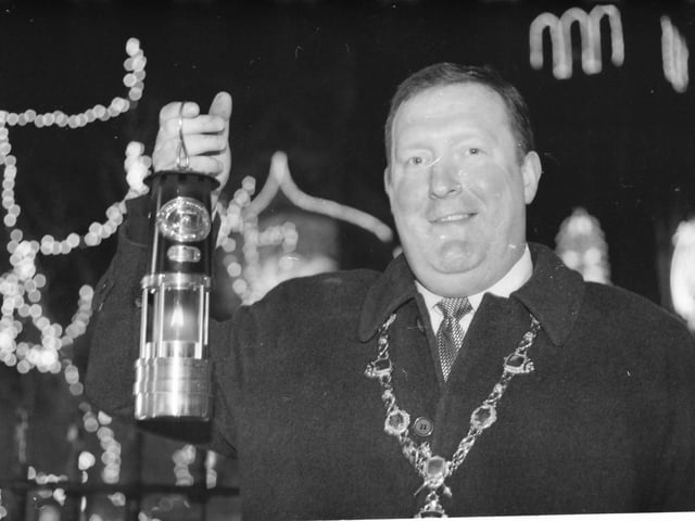 Millennium celebrations in Derry city centre.