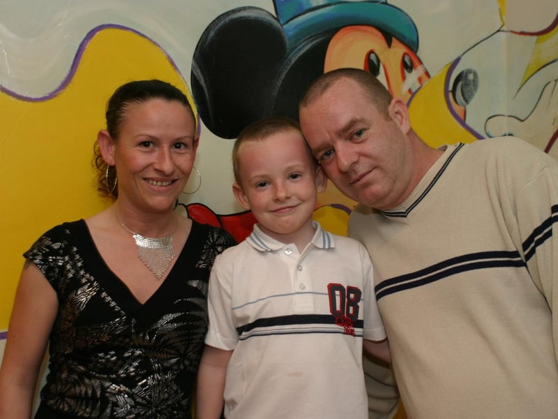 Jamie Devine party pics from 20 years ago.