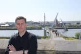 People Before Profit Westminster candidate for Foyle Shaun Harkin.