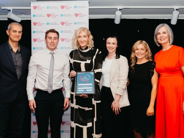 Working Together Award, highly commended - Covid Extremely Vulnerable Management Team.