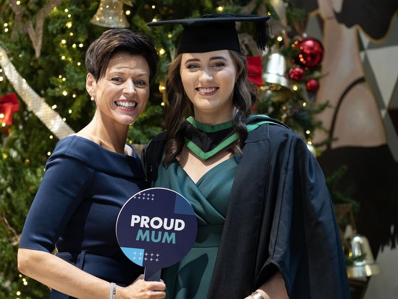 Winter graduations in Derry.