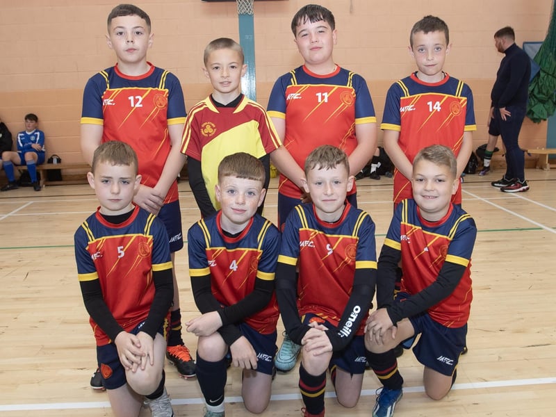 Steelstown Primary School team.