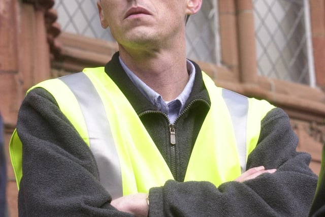 The people of Derry took to the streets in March 2003 to protest against the war in Iraq.