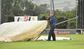 Typical scene at Bready this weekend as the covers are pulled on once more.