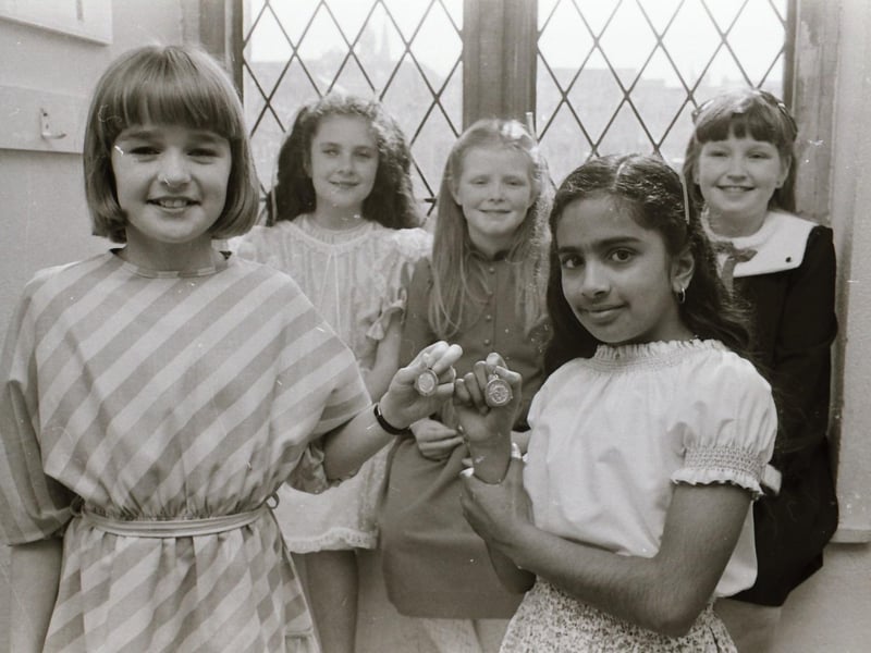 Winners and competitors at Feis Dhoire Cholmcille back in 1984.