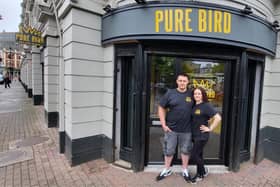 Nadia and Ronan Green, owners of Pure Bird.
