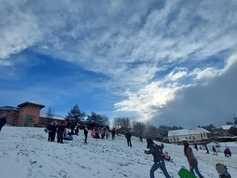 Snow in Derry
