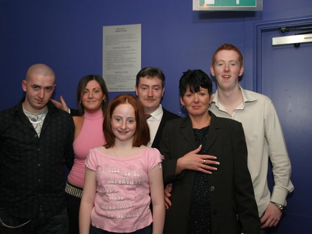 Party celebrations back in April 2004.