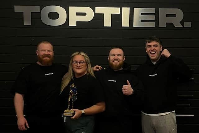 From left to right: Aaron McLaughlin, Gemma Moore, Jacob Heaney-Henderson and Jack McGowan.