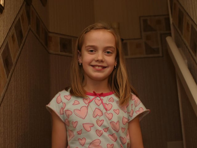 Sarah Doherty's sleepover birthday party.