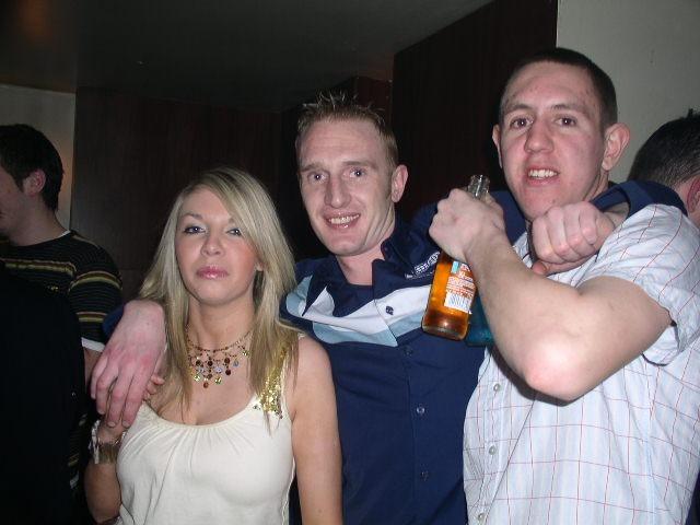 Derry folk out partying in The Metro and Sugar nightclubs, February 2006.