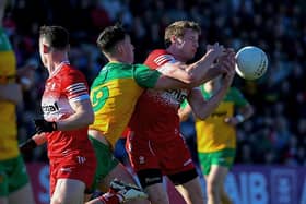 Brendan Rogers was one of Derry's shining lights in Ballybofey. Photo: George Sweeney