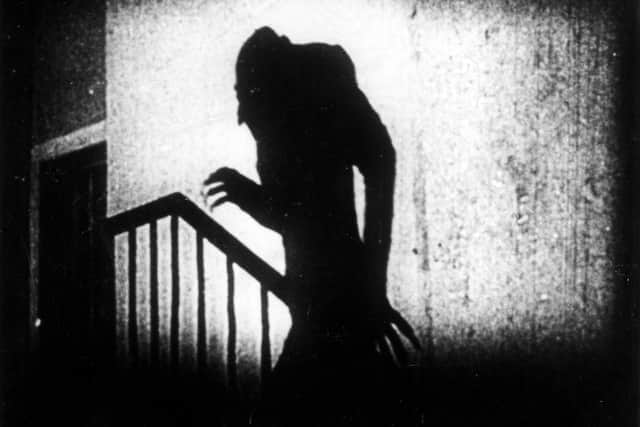 A still from FW Murnau's 'Nosferatu'. The 1922 film was inspired by Bram Stoker's 'Dracula'. Stoker may have been inspired by tales of Abhartach in the Derry hills.