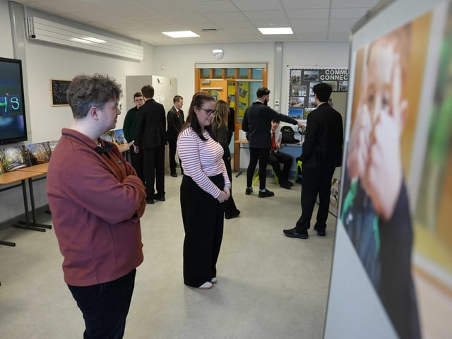 St Joseph’s Boys’ School exhibition.