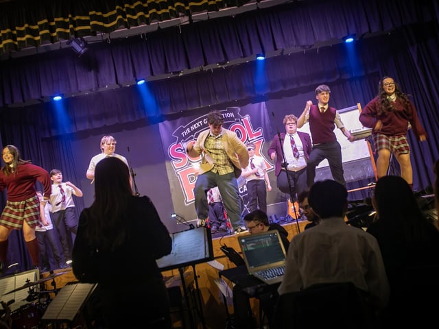 Rock 'n Roll - The next generation show off their talents at the School of Rock on Thursday night.