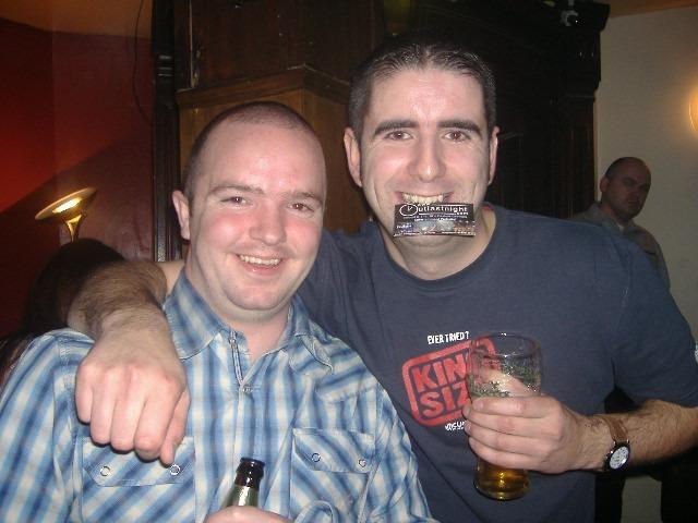Revellers enjoying a night out in Sugar nightclub in late October, 2005.