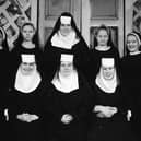 Some of the cast of a St. Mary's production of The Sound of Music.