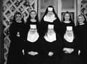 Some of the cast of a St. Mary's production of The Sound of Music.