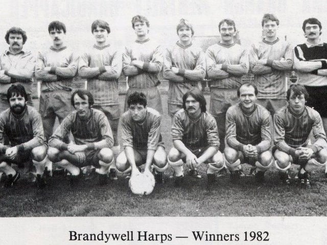 Brandywell Harps 1982 Buncrana Cup winners.