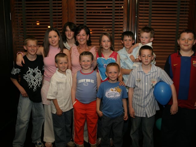 Parties and celebrations back in 2004: Eileen Scanlon.
